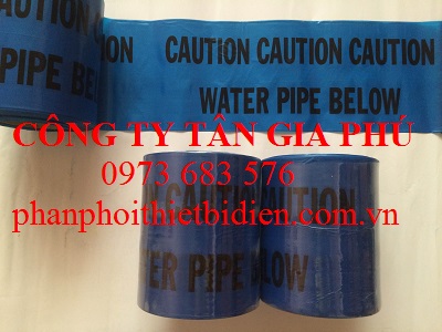 Băng cảnh báo ống nước1