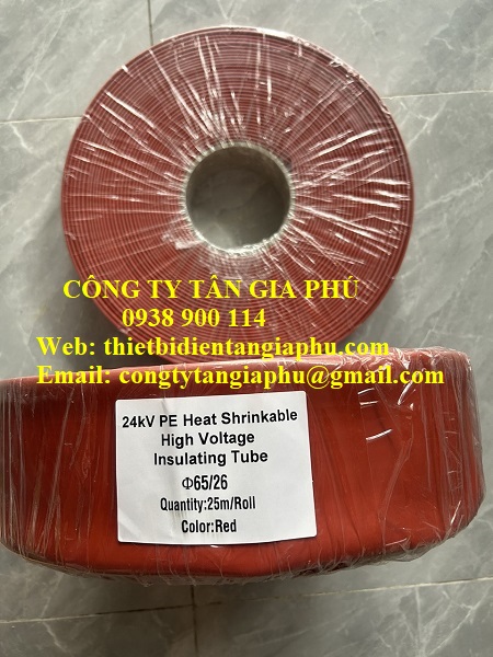 Ống cách điện co nhiệt trung thế