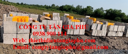 Cọc bê tông báo hiệu cáp điện lực