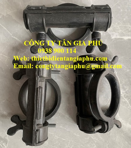 Kẹp cố định đầu sứ đứng