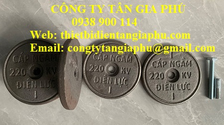 Mốc gang cảnh báo cáp điện