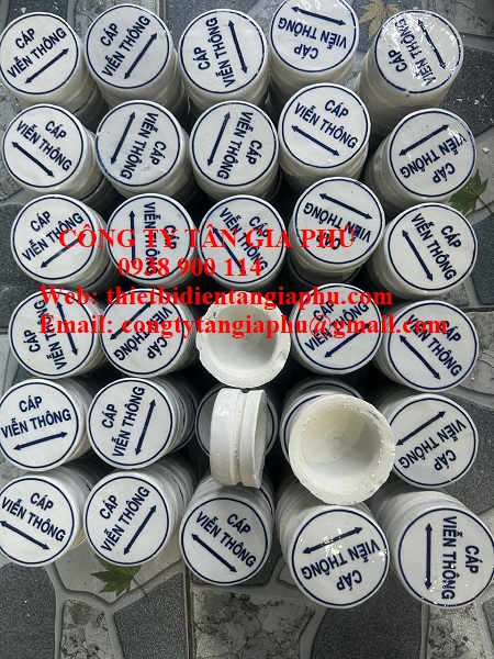 Mốc báo cáp sứ viễn thông