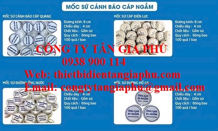 Sứ mốc định vị cáp ngầm điện lực