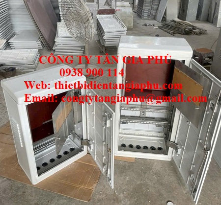Vỏ tủ điện CB composite 760x500x340
