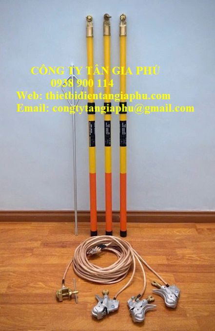 Bộ tiếp địa di động cao áp 110kv